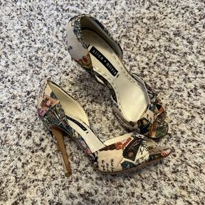 Alice + Olivia 4" Heels Size EU 36, 6 US See size chart Multicolor Canvas